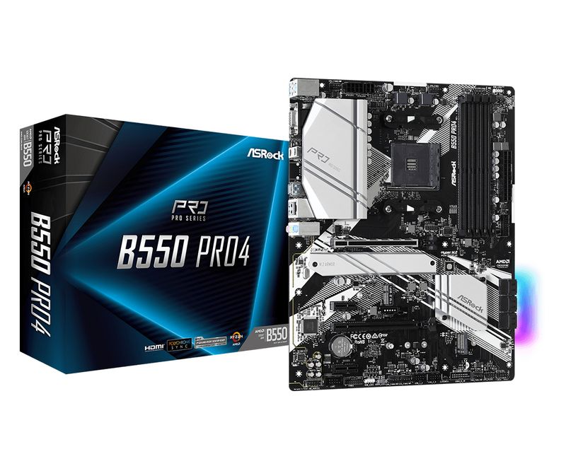 Asrock-B550-Pro4-Presa-AM4-ATX-AMD-B550