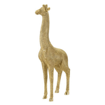 Soprammobile statua giraffa dorata - GIRAFFA