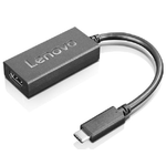 Lenovo USB-C to HDMI 2.0b adattatore grafico USB Nero (Usb-C To Hdmi 2.0B Usb - Graphics Adapter Black - Warranty 12M)