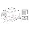 Hotpoint-PC-640-T--AV--R--HA-Nero-Bronzo-Avena-Da-incasso-Gas-4-Fornello-i-