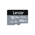 Lexar Professional 1066x 256 GB MicroSDXC UHS-I Classe 10 (256GB Lexar High-Performance 1066x UHS-I microSDXC Card)