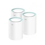 Cudy M1300 3-PACK sistema Wi-Fi Mesh Dual-band (2.4 GHz/5 GHz) Wi-Fi 5 (802.11ac) Bianco 1 Interno