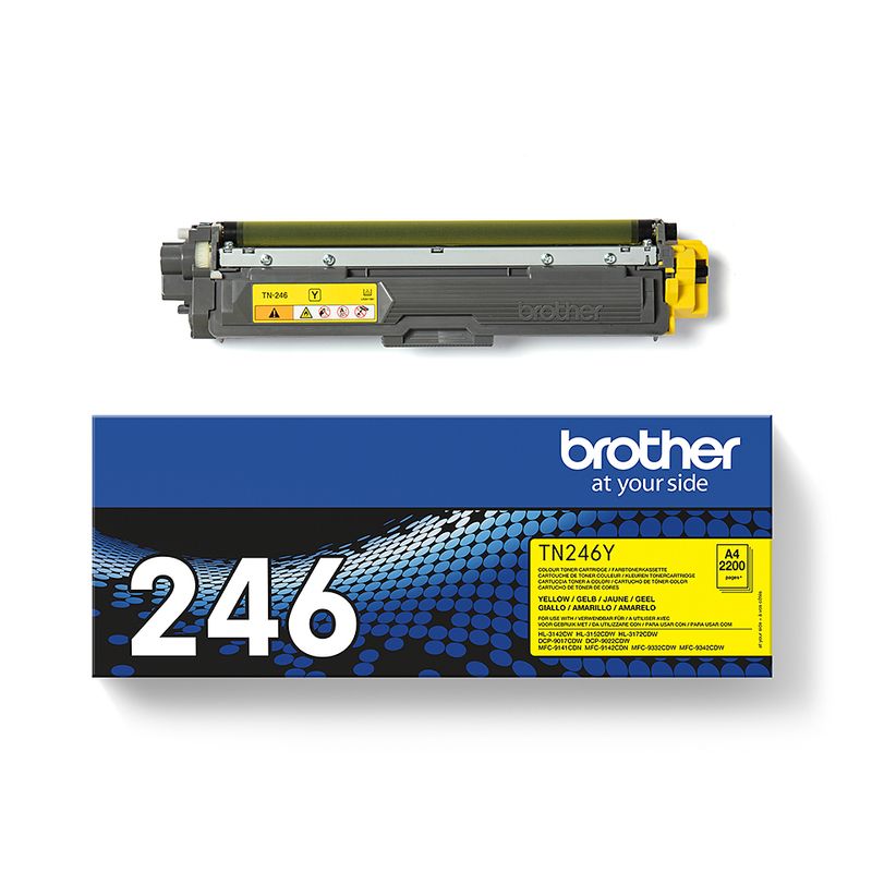 ORIGINALE-Brother-toner-giallo-TN-246Y-246-2200-pagine