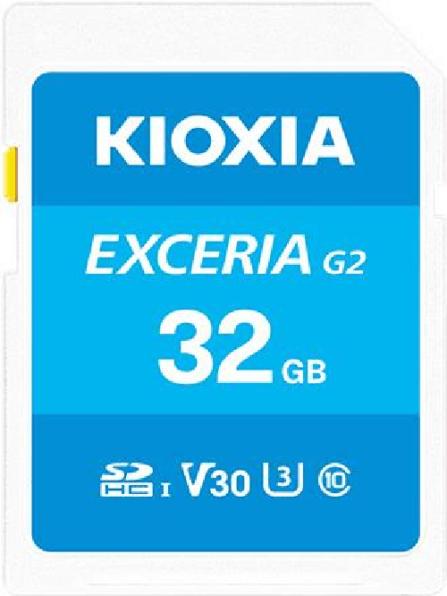 Kioxia-LNEX2L032GG4-memoria-flash-32-GB-MicroSDHC-UHS-I-Classe-10--KIOXIA-SD-Card-Exceria-32GB-Gen-2.-