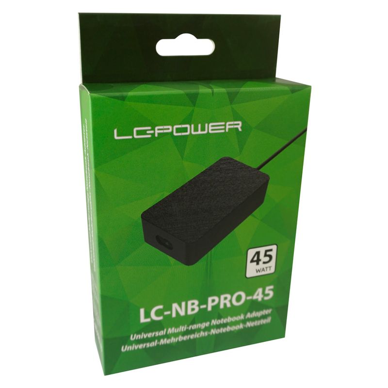 Alimentatore-NB-LC-NB-PRO-45-LCPOWER-45W-alimentatore-universale-per-notebook-45W