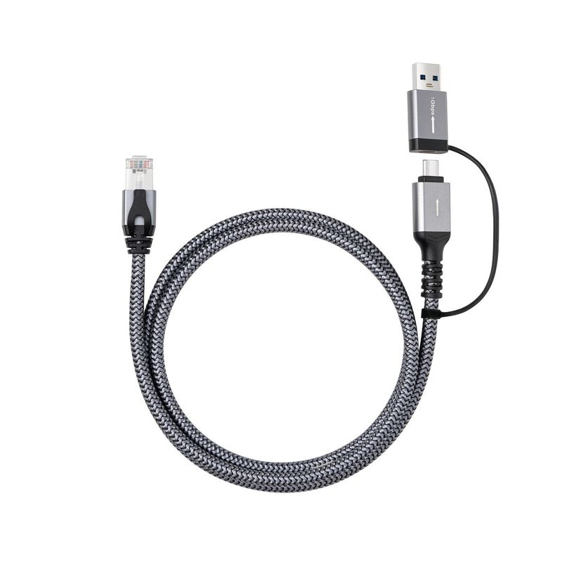 CAT6-FTP-to-USB-A-C-adapter---cable-10-meter