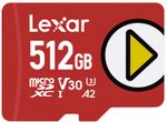 Lexar-PLAY-microSDXC-UHS-I-Card-512-GB-Classe-10--512GB-Lexar-PLAY-microSDXC-UHS-I-cards-up-to-150MB-s-read-