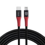 Microconnect MC-CLIGHTNING-SC cavo Lightning 15 m Nero (Safe Charge USB-C to - lightning Data Blocker cable - 1.5m - War