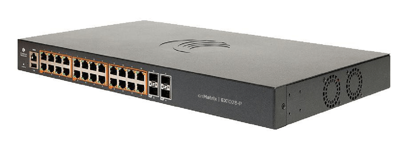 CambiumNetworksEX1028Intelligent-Ethernet-Switch-cnMatrix-24-x1G-and-4x-1-Gbps-SFP-fiber-ports--no-power-cord.