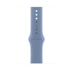 Apple MT413ZM/A accessorio indossabile intelligente Band Blu Fluoroelastomero (-APPLE WATCH 45 WINTER BLUE SB S/M)