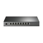 TP-Link-T1500G-8T-TL-SG2008--Gestito-L2-Gigabit-Ethernet--10-100-1000--Supporto-Power-over-Ethernet--PoE--Nero