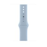 Apple Cinturino Sport blu chiaro 45 mm - M/L (45MM LIGHT BLUE SPORT BAND - M/L)