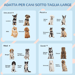 PawHut-Cuccia-per-Cani-di-Taglia-Media-e-Grande-max-30kg-in-PP-Impermeabile-84.2x98.2x82-cm-Blu