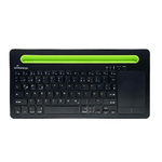 MediaRange MROS131 tastiera Ufficio Bluetooth QWERTZ Tedesco, Svizzere Nero, Verde