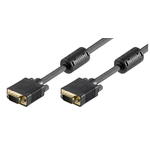 Microconnect Gembird CC-PPVGA-10-B cavo VGA 3 m VGA (D-Sub) Nero