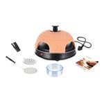 Emerio PO-115985 macchina e forno per pizza 4 pizza(e) 900 W Nero, Arancione