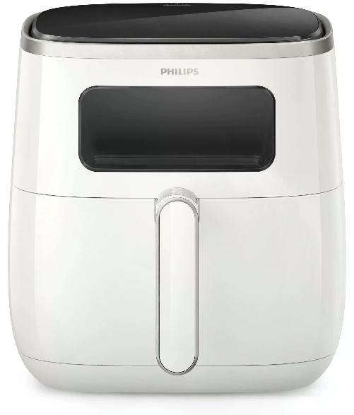 Friggitrice-Ad-Aria-Multicooker-5.6-Xl-1700W-Bianca-Con-Finestra