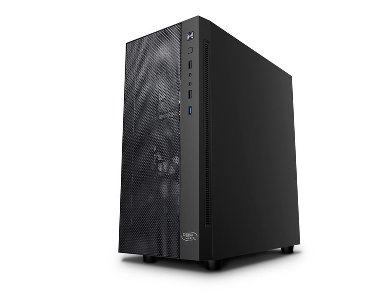 Case-DeepCool-Mid-Tower-Matrexx-55-Mesh-Gaming-ARGB-pannello-laterale-vetro-temperato