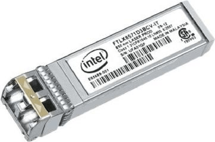 INTEL-ETHERNET-SFP-SR-OPTICS---MODULE-TRANSMETTEUR-SFP---10GBE---1000BASE-SX-10GBASE-SR---LC---850-NM