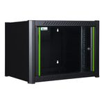 Lanview LOGON RWM07U45BL rack 7U Da parete Nero