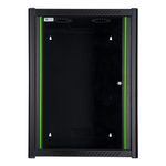 Lanview LOGON RWP16U56BL rack 16U Da parete Nero