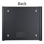 LOGON-RWM09U56BL-rack-9U-Da-parete-Nero--19--9U-Rack-Wall-Mount-600-x---560-x-512mm---Black---Warranty-60M-