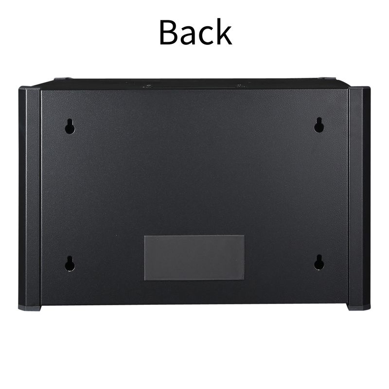 LOGON-RWP07U56BL-rack-7U-Da-parete-Nero--19--7U-Rack-Wall-Mount-Pro---600-x-560-x-423mm---Black---Warranty-60M-