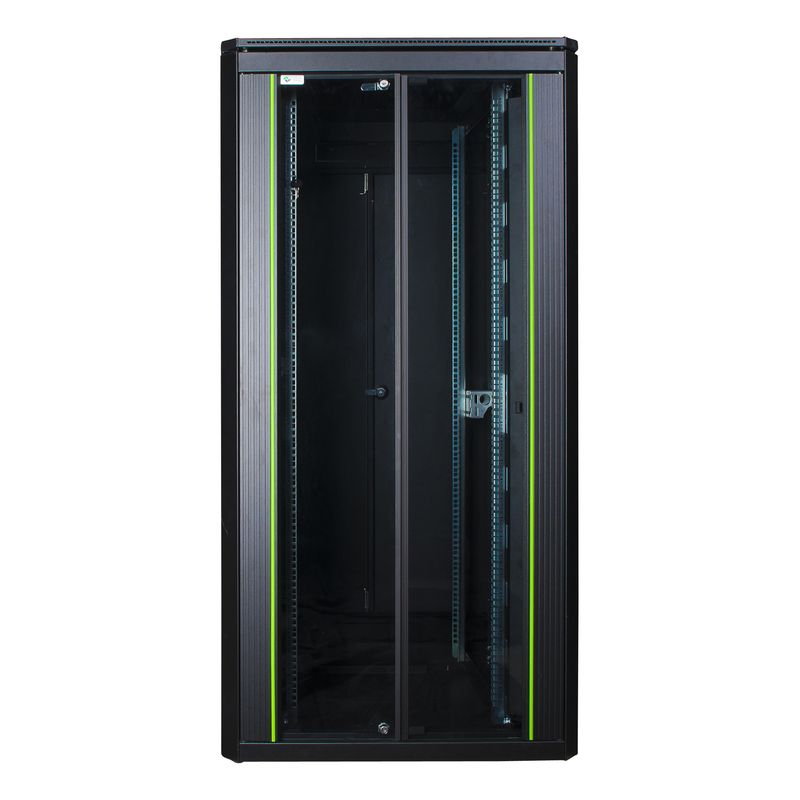 LOGON-RDL32U88BL-rack-32U-Rack-indipendenti-Nero--19--32U-Rack-Cabinet-800-x---800-x-1608mm-Data-Line-----Black---Warran