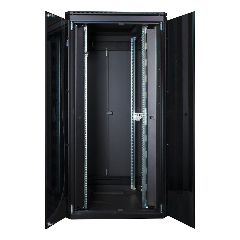 LOGON-RDL32U88BL-rack-32U-Rack-indipendenti-Nero--19--32U-Rack-Cabinet-800-x---800-x-1608mm-Data-Line-----Black---Warran