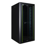 LOGON-RDL32U88BL-rack-32U-Rack-indipendenti-Nero--19--32U-Rack-Cabinet-800-x---800-x-1608mm-Data-Line-----Black---Warran