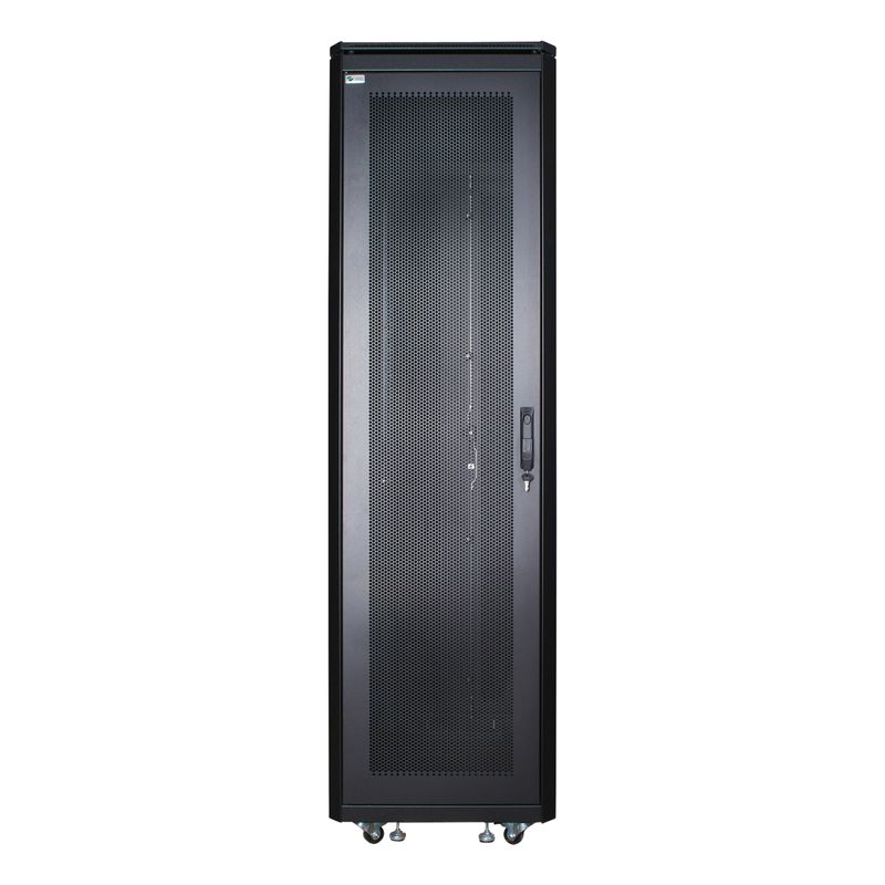 LOGON-RSL42U61BL-rack-42U-Rack-indipendenti-Nero--19--42U-Rack-Cabinet-600-x---1000-x-2053mm-Server-Line-----Black---War