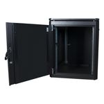 Lanview LOGON RDL16U61BL rack 16U Rack indipendenti Nero (19" 16U Rack Cabinet 600 x - 1000 x 897mm Data Line -