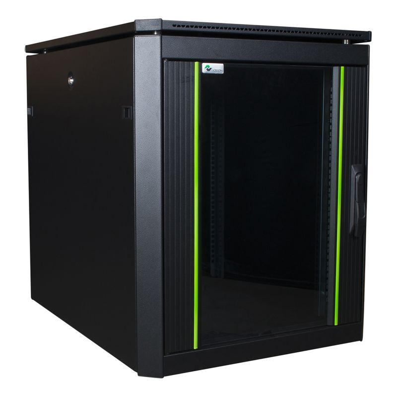 LOGON-RDL16U61BL-rack-16U-Rack-indipendenti-Nero--19--16U-Rack-Cabinet-600-x---1000-x-897mm-Data-Line-----Black---Warran