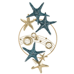 Decorazione Parete Ferro Stella del Mare cm 90,8X3,8X50,2 - SEA STAR