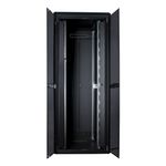 LOGON-RDL42U88BL-rack-42U-Rack-indipendenti-Nero--19--42U-Rack-Cabinet-800-x---800-x-2053mm-Data-Line-----Black---Warran