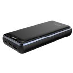 DCU-Tecnologic-Power-Bank-Laptop-20000mAH---Ricarica-Rapida-45W-e-225W---Doppia-Uscita-USB---Grande-Capacita---Polimeri-di-Litio---Tipo-C-e-Lightning---Leggero-e-Compatto---Colore-Nero