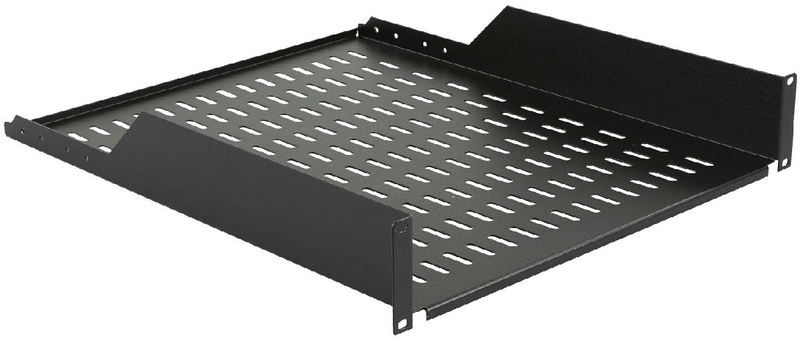 LOGON-RAS215BL-porta-accessori-Mensola-per-scaffale--2U-19-D550mm-RACK-MOUNT---SHELF-BLACK---Warranty-60M-