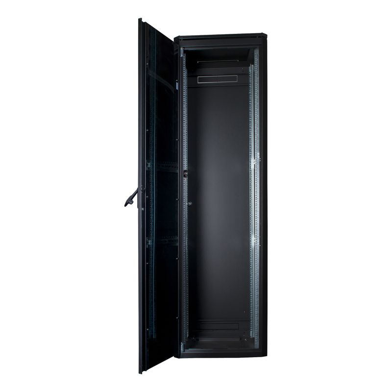 LOGON-RDL42U68BL-rack-42U-Rack-indipendenti-Nero--19--42U-Rack-Cabinet-600-x---800-x-2053mm-Data-Line-----Black---Warran