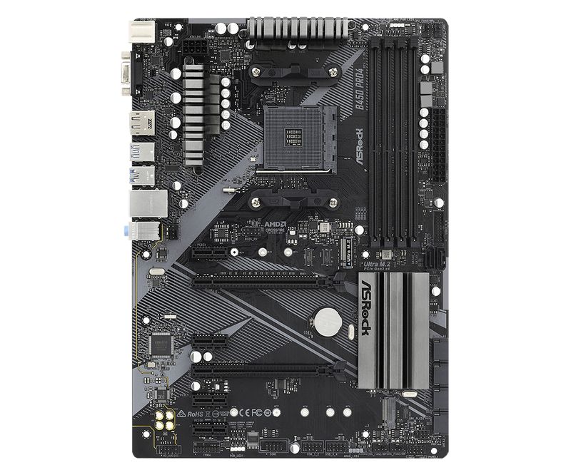 ASROCK-B450-PRO4-R2.0--AM4---D-