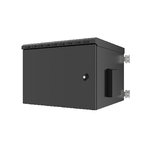 Lanview LOGON RWMIP55W07U60B rack 7U Da parete Nero (19 7U IP55 Wall mount - Cabinet 600 x 600 x 410mm - - Black