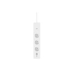 WOOX R6132 Presa elettrica intelligente 3 presa(e) AC Type F (CEE 7/4) 1,5 m 4 3680 W Bianco