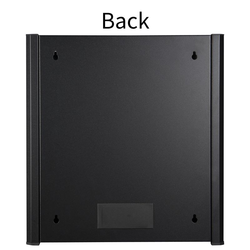 LOGON-RWP12U56BL-rack-12U-Da-parete-Nero--19--12U-Rack-Wall-Mount-Pro---600-x-560-x-645mm---Black---Warranty-60M-