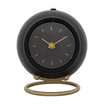 Orologio da Tavolo Ball Nero 16x19 cm - BALL NERO