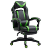 Vinsetto-Sedia-da-Gaming-Economica-Poltrona-Reclinabile-Con-Poggiapiedi-Regolabile-In-Altezza-Rotelle-Tessuto-71.5-×-68-×-114-123.5cm-Verde