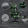 Vinsetto-Sedia-da-Gaming-Economica-Poltrona-Reclinabile-Con-Poggiapiedi-Regolabile-In-Altezza-Rotelle-Tessuto-71.5-×-68-×-114-123.5cm-Verde