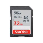 Western Digital SanDisk Ultra 32 GB SDHC UHS-I Classe 10 (SANDISK ULTRA 32GB SDHC MEMORY - CARD 120MB/S 3-PACK)