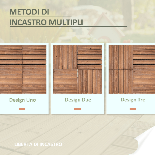 Outsunny-Piastrelle-per-Esterni-Pavimento-in-Legno-Set-27-Pezzi-Montaggio-a-Incastro-30x30x2.5cm