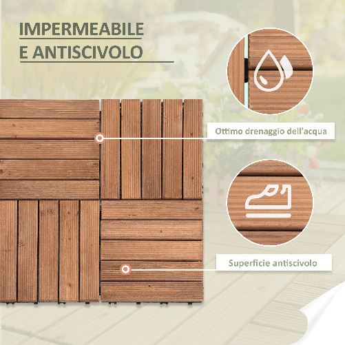 Outsunny-Piastrelle-per-Esterni-Pavimento-in-Legno-Set-27-Pezzi-Montaggio-a-Incastro-30x30x2.5cm