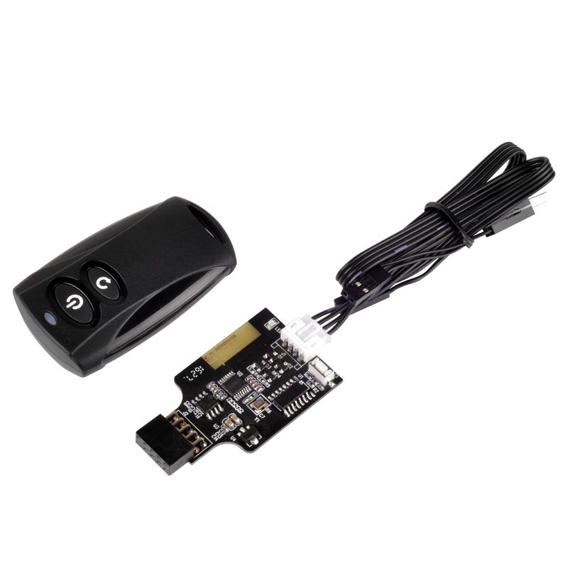 Silverstone-ES02-USB-telecomando-RF-Wireless-PC-Pulsanti--Silverstone-Remote-Control-to-Power-PC-on-off-SST-ES02-USB-