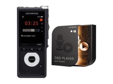 Olympus-DS-2600-Digital-Voice-Recorder-with-Slide-Switch-and-DSS-Player-Software